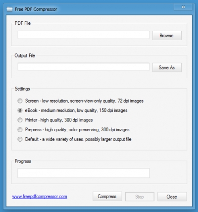 Free PDF Compressor — бесплатное решение для сжатия pdf-файлов