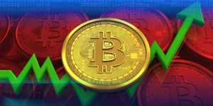 Курс Биткоина поднялся на 30% в течении нескольких часов